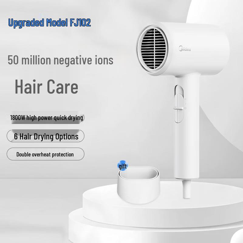 Midea Ionic Hair Dryer CN plug (adapter included)