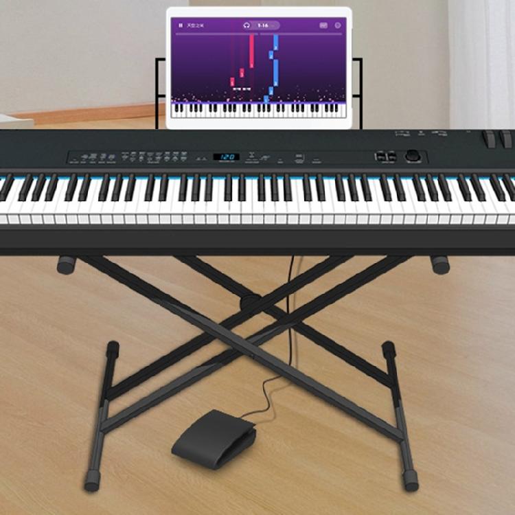 Professional Sustain Pedal for Musicians Universal Damper Foot Pedal 3.5mm/6.5mm