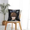 Death Note Manga Square Pillow Cases Anime Light Yagami Cushion Covers Zippered Decorative Pillowcase for Living Room 45x45cm
