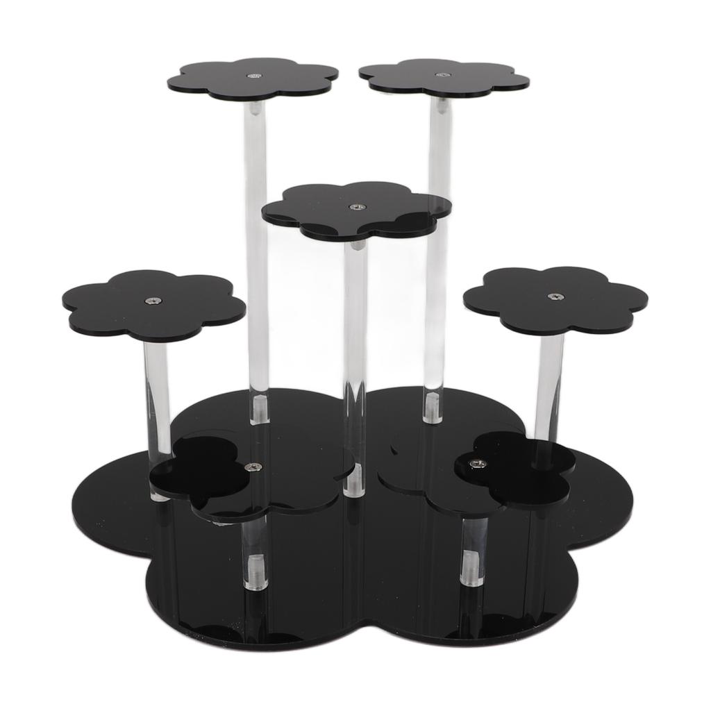 Acrylic Display Stand Figures Perfume  S Storage Risers Cupcake Dessert Conutertop Desktop Decoration