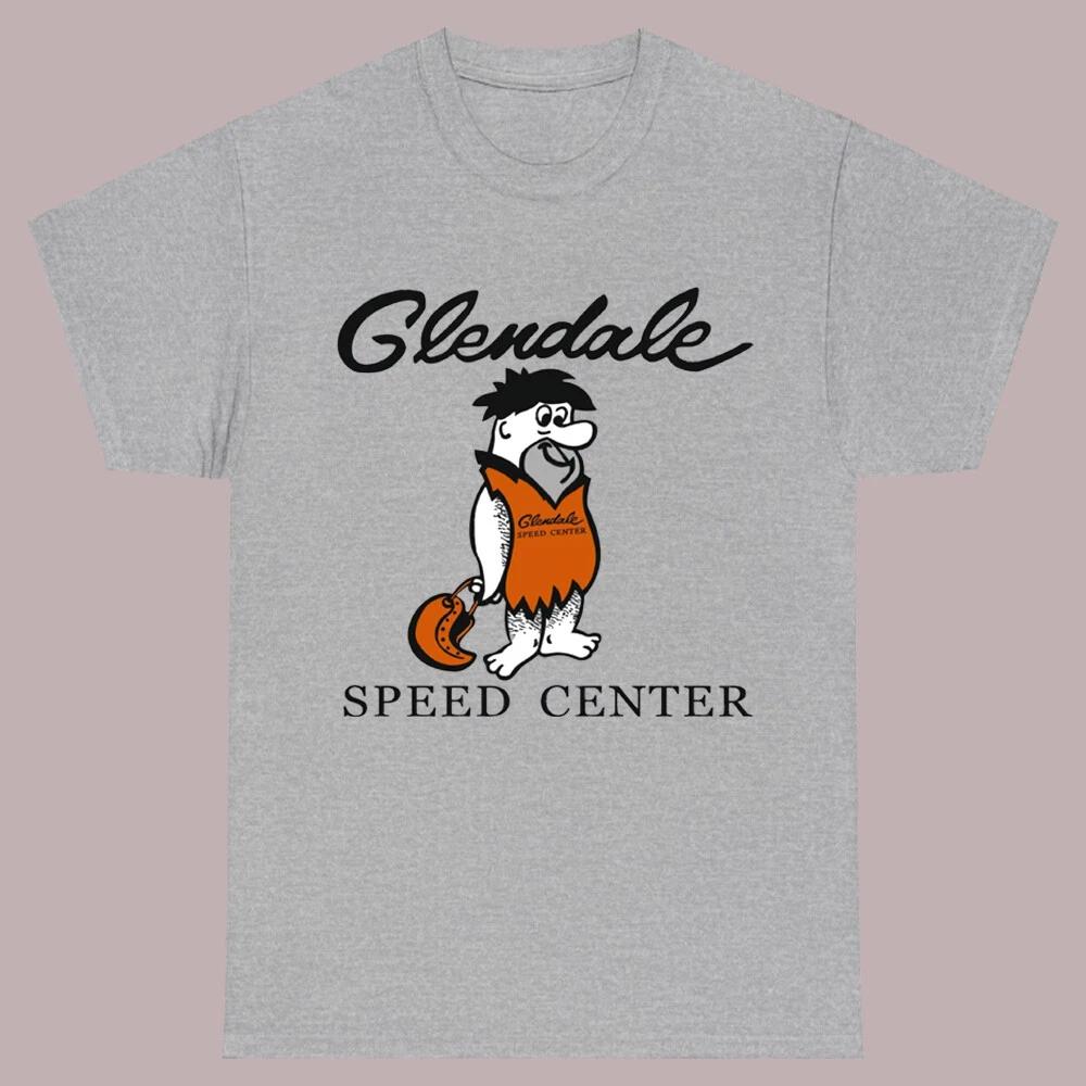 Men s and Women s T-shirts Glendale Speed Center Gray XXL