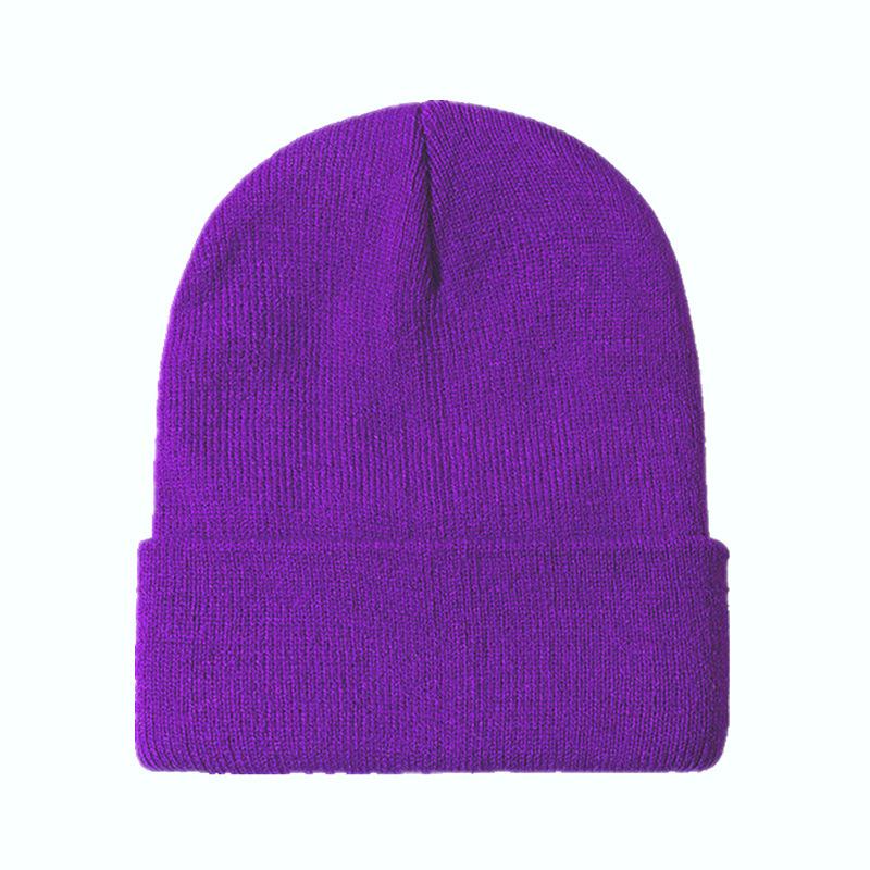 Light Board Knit Cap Winter Wool Cap Men And Women Cap Warm Cap Windproof Cap