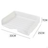 Stackable Document Organizer File Paper Holder Desk Accessories Desktop Letter