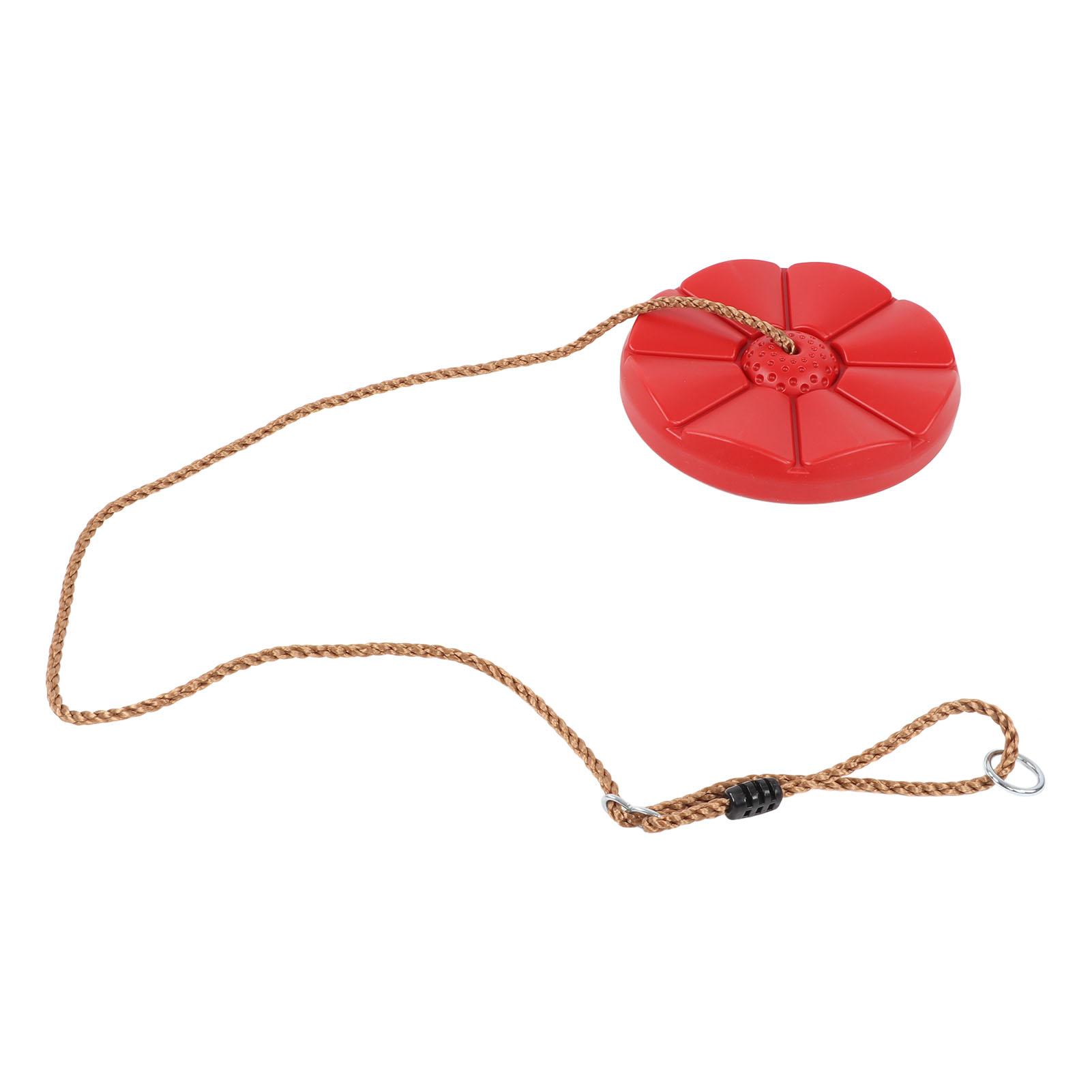 Kids Tree Swing Climbing Rope with Platforms Disc Tree Swing Seat Outdoor Indoor Swings for Boys Girls