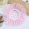 Hair Bonnet For Women Ladies Spa Salon Home Travel Use Flower Pattern Double Layer Shower Cap Waterproof Reusable Printed Bath