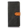KHAZNEH For Xiaomi Redmi 12C 4G/11A 4G Cowhide Texture Flip Leather Wallet Cover Stand Anti-drop Phone Case