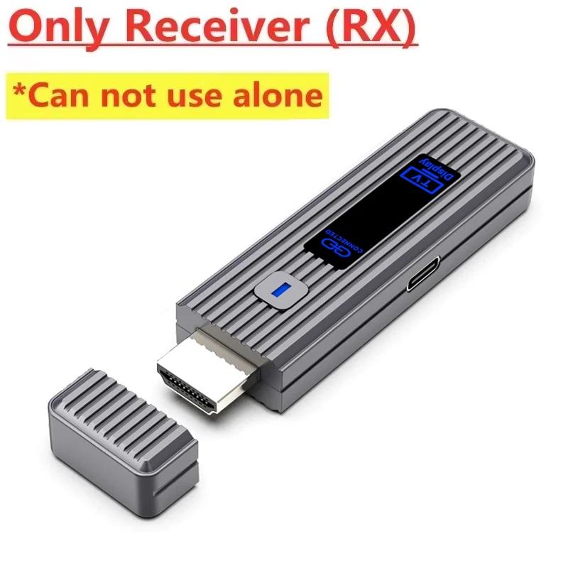 

Wireless HDMI-Compatible Video Adapter Transmitter Receiver Extender TV Stick Dongle For PC Camera Laptop To Projector Monitor