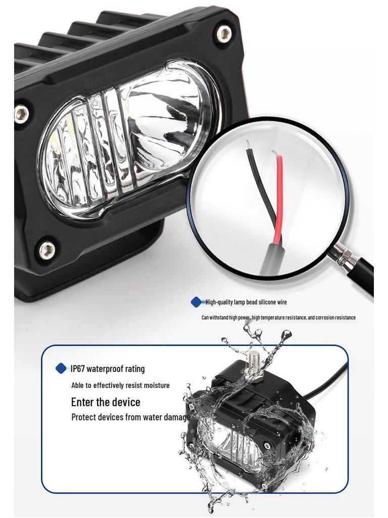 3" Motorcycle Spotlight Headlight for Sur-Ron & Segway