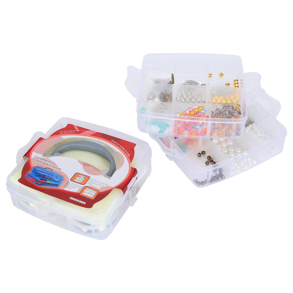 Набір матеріалів для виготовлення прикрас 804 шт. Інструменти для бісероплетіння DIY Матеріали для намиста, браслетів, сережок