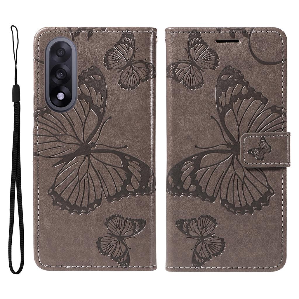 For OnePlus Ace 5 Ultra 5G/OnePlus Nord 5 5G Wallet Case Floral Butterfly Imprint Leather Phone Cover Stand