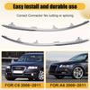 L10A Pro A6 C6 2008 - 2011 Auto Přední Nárazník Lišta Chromovaná PÁR (Vlevo + Vpravo) 4F0853065A 4F0853066A