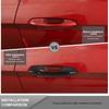  ABS Door Handle Decoration Cover Sticker Fit For Ford Mustang 2015-2023 Exterior Accessories