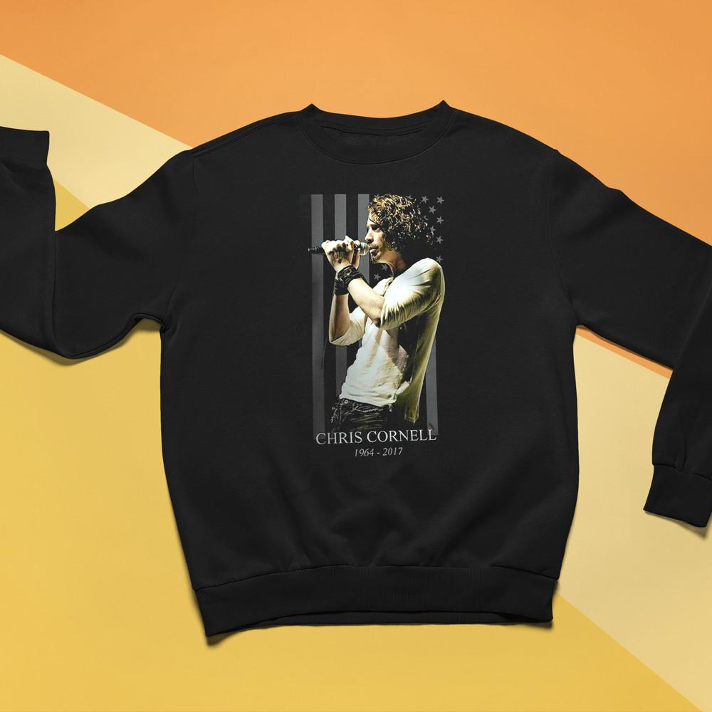 

CHRIS CORNELL SOUNDGARDEN Sweater S-23XL Black Unisex Shirt D644 Unisex T-Shirt XXXXL