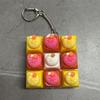 9 Keys Keyboard Fidget Keychain Keyboard Clicker Mechanical Keyboard Keyring Stress Relief Toys Gift For Girlfriend
