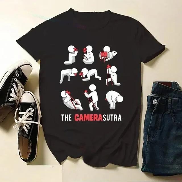 Camiseta Engracada Do Fotografo The Camerasutra L