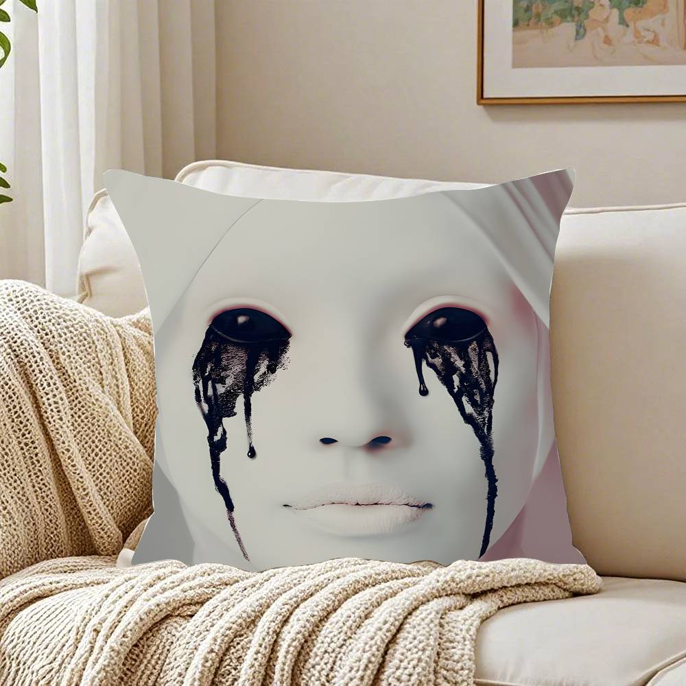 A-AHS American Horror Story TV Movie Pillow Case Pattern Printed Pillowcase for Living Room Sofa Cushion Cover & Bedroom Decor