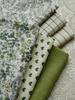 Pastoral kleines florales Herz Rautenmuster Popeline Baumwollstoff für DIY Kleid & Qipao.