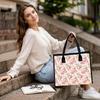 Floral Canvas Tote Bag Fashionable Casual Daily Shopping Handbag for Women