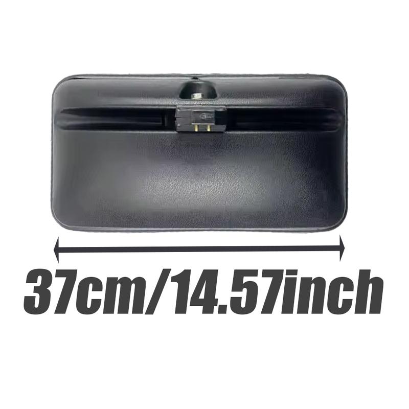 1 Stück Universeller Auto-LKW-Vorderradspiegel Seitenspiegel Rückspiegel für Bus 37x19 cm