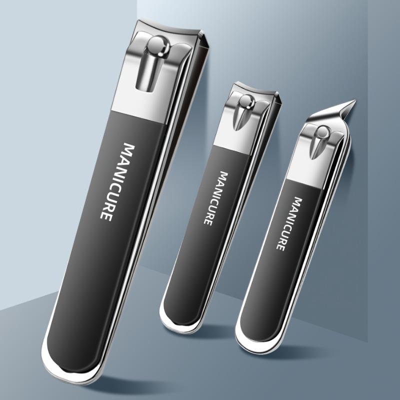 Nail Clipper Set for Men and Women with Leather Case and Original Beveled Nail Clippers