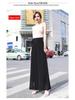 Women's High-Waist Chiffon Wide-Leg Summer Pants with Slit