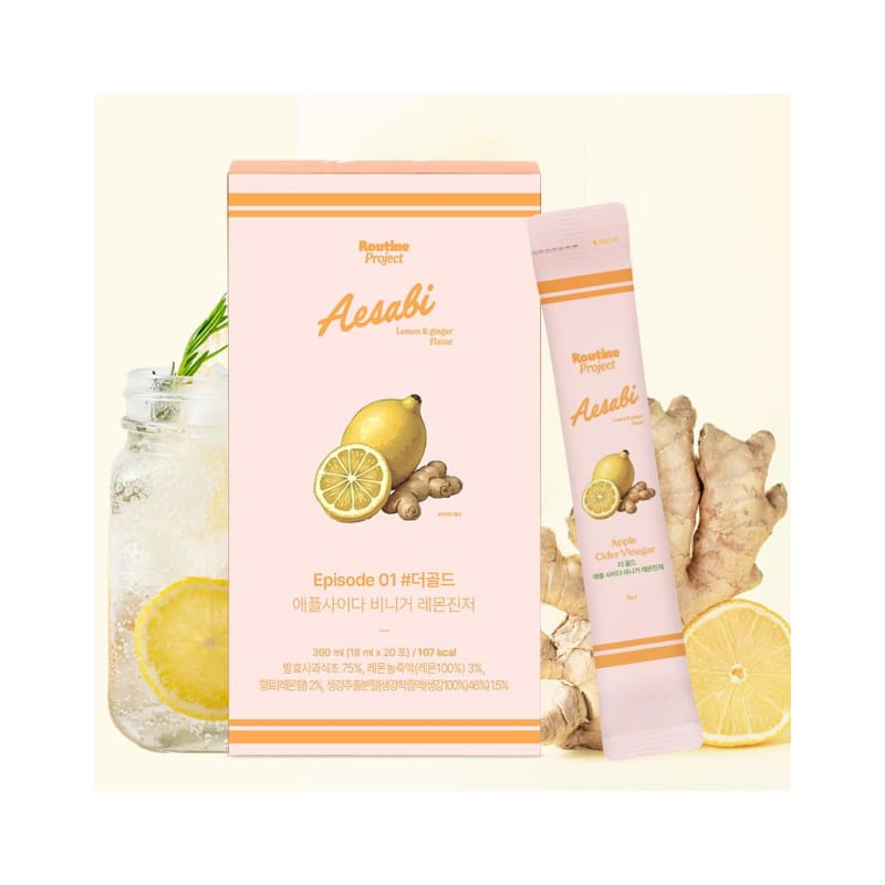 The Gold Apple Cider Vinegar (Lemon Ginger)