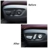 For Toyota Rav 4 Rav4 5 Gen 2019-2024 Interior Moulding Dashboard Central Control Color Change Modify ABS Matte Silver Sticker