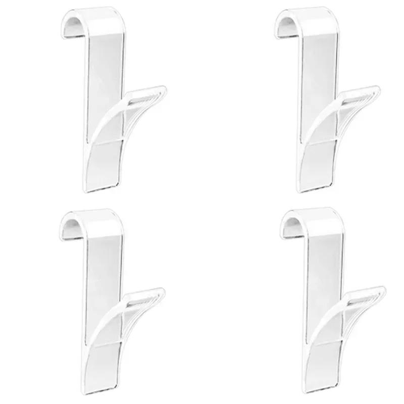 Bathroom Organizer and Storage Track Transparent Shelf Heated Towel Radiator Kitchen Accessories Hook Up White Coat Rack Home