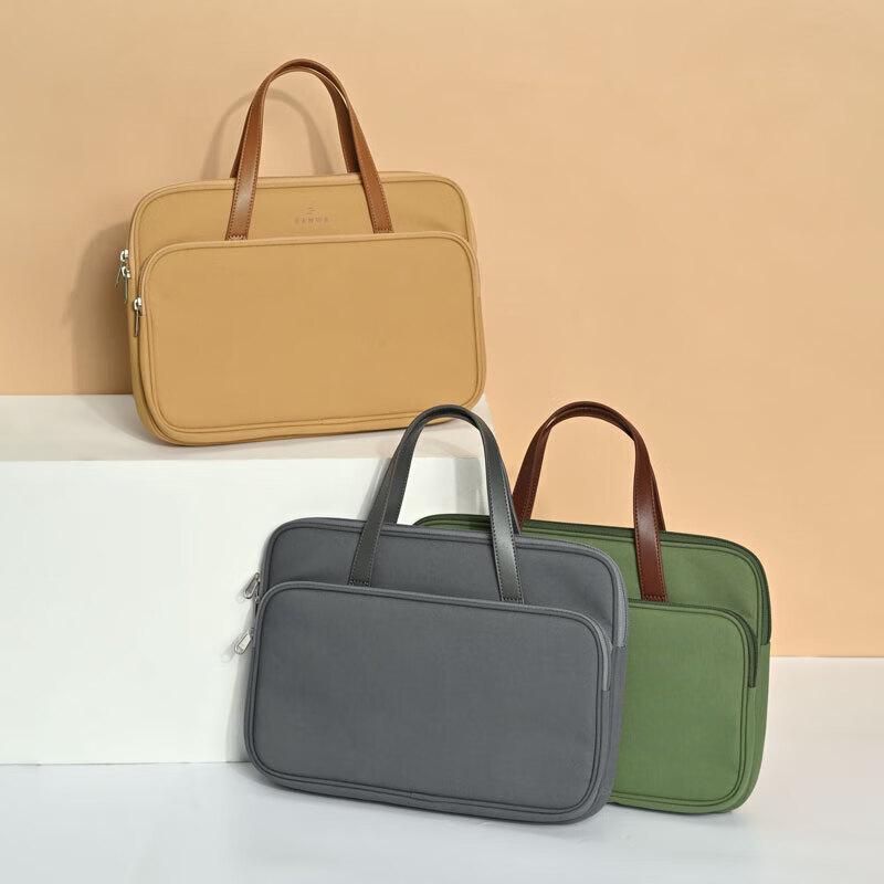 Yamay BAG-WHC1GY Plush-Lined 13.3-inch Laptop Handbag