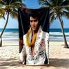 Elvis Strandtuch Weich Langlebig Schnelltrocknend Bequem Leicht Geeignet Für Sport Reisen Schwimmen Yoga Badezimmer Strand Und Pool