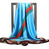 Women Fashion Vivid Color Muslim Style Smooth Scarf