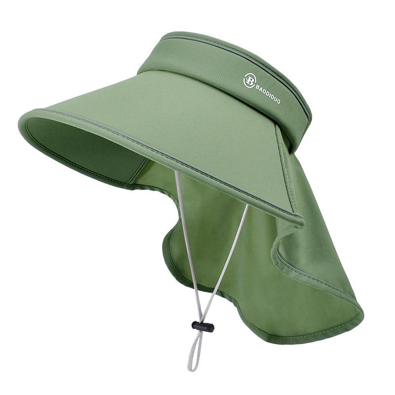 Summer Outdoor Sun Protection Hat With Wide Brim And Breathable Nylon For Womens Uv Shielding