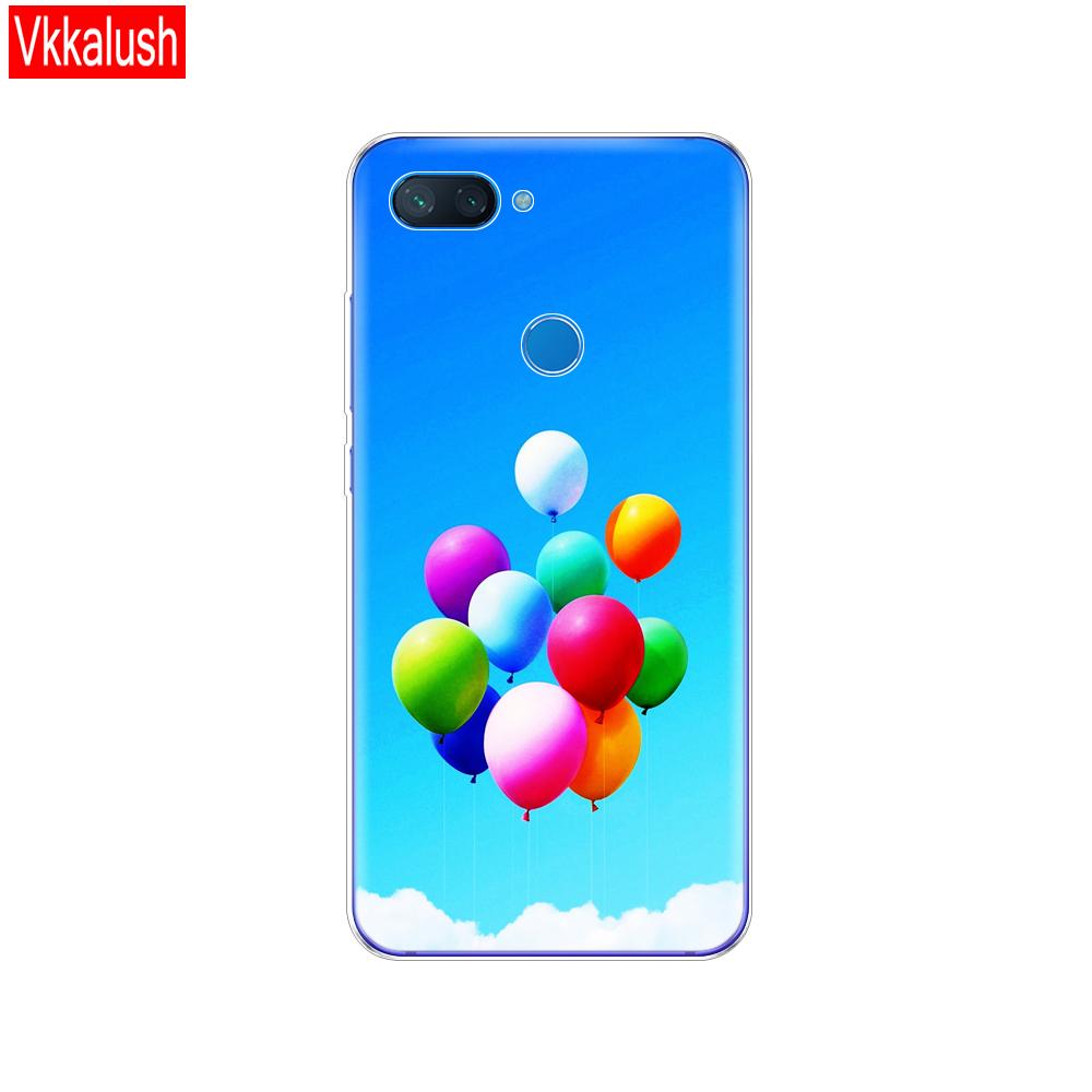 Silikonhülle Für Xiaomi mi 8 LITE Hülle 6,26 Zoll klar TPU niedliche Hülle Für Xiaomi mi 8 lite Rückseite Für Xiaomi mi8 coque capa
