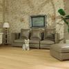 Simple Couch Mini Sofa Set Soft Fabric Dollhouses Furniture 1/12 Scale Compatible with Model Displays