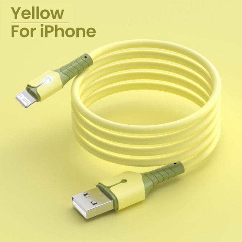 

USB-кабель для iPhone 14 13 12 11 Pro Max XS XR 6s 7 8 Plus iPad 3A Кабель для быстрой зарядки USB-iOS Кабель для передачи данных Провод для быстрой зарядки 1m