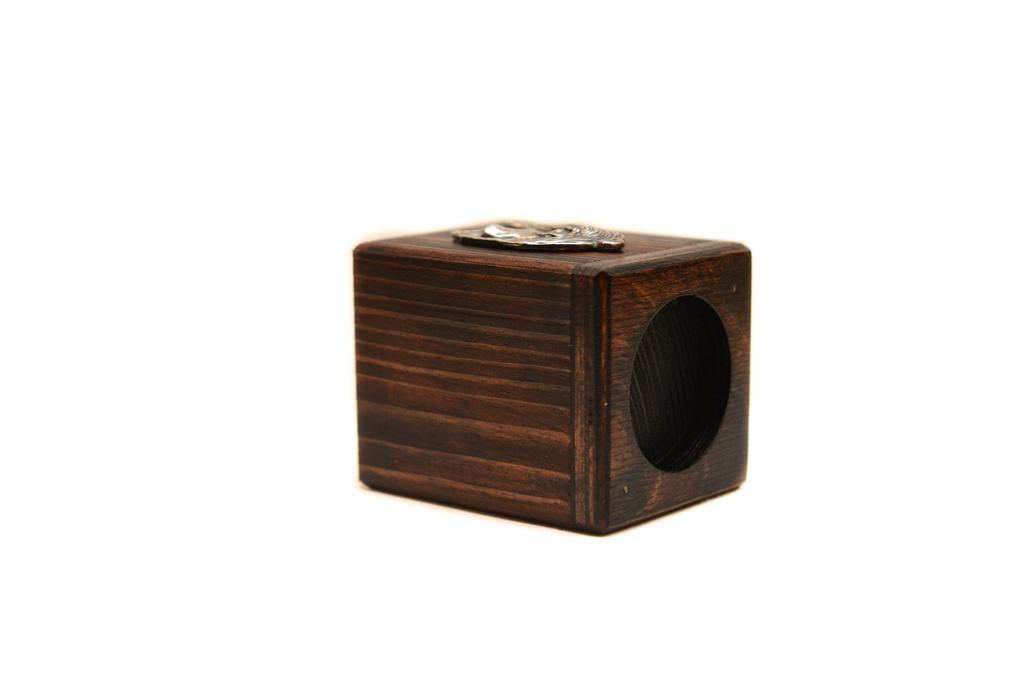 Afghan Hound, Tazi II - wooden candle holder with a dog, a unique souvenir after losing a dog, a handicraft from the Art-Dog brand