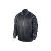 Air Solid Color Zipper Casual Sports Jacket Men's Black 716847-021