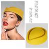 British Retro Stewardess Hat Solid Pillbox Cap Versatile Top Hats  Women Headwear