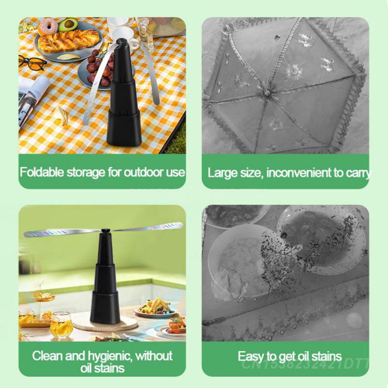 Table Top Wasp Repeller Fan Deterring Party Bbq Multi-function Fly Fans Tables Fly Fans Indoor Outdoor Dinner Fly Spinner