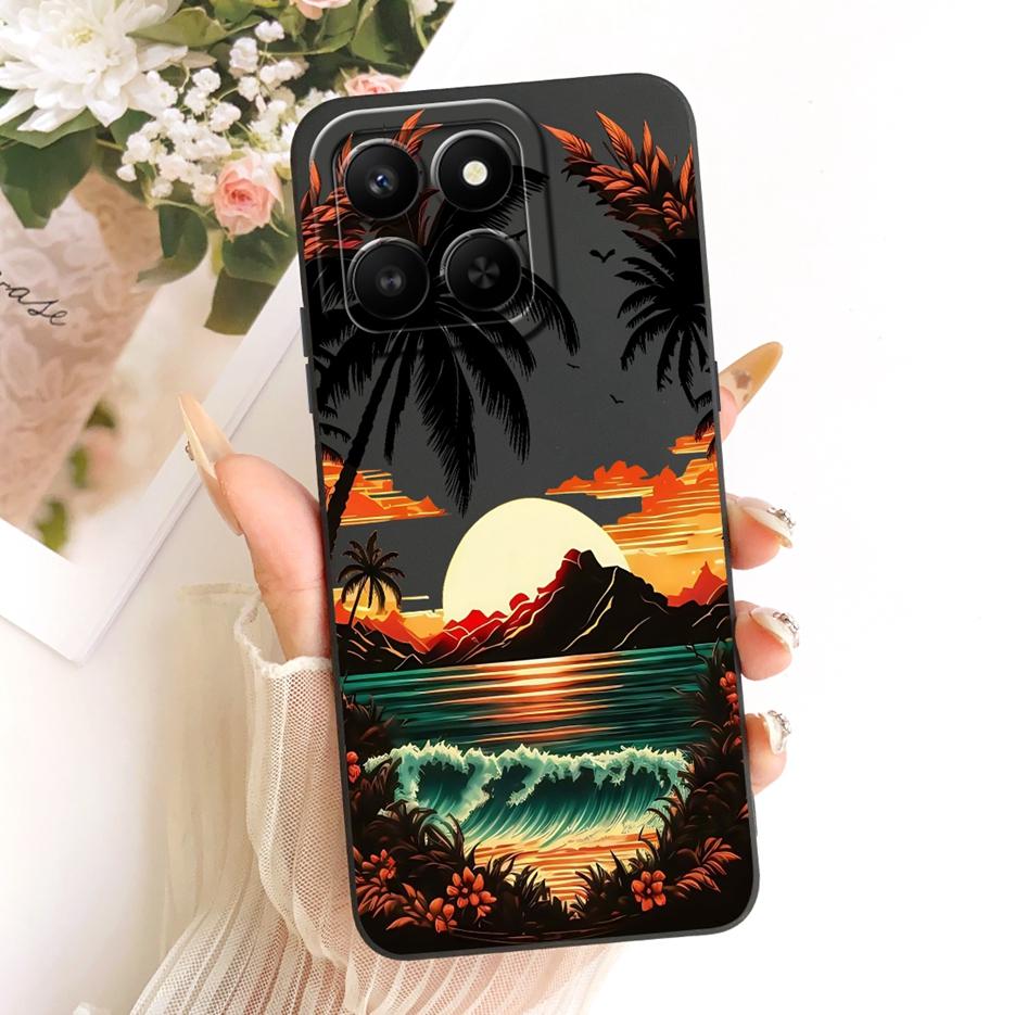 Etui For Honor 400 Smart 5G LGN-NX1 Urocze Śmieszne Kreskówkowe Pokrowiec Odporne na Wstrząsy Etui na Telefon Dla Honor X7d 4G HonorX7d 5G Miękkie Pokrowce Torby