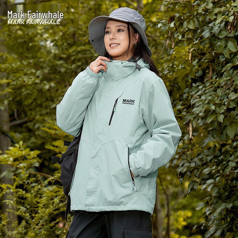 MARK FAIRWHALE 3-in-1 Men's Fleece-Lined Windbreaker Jacket