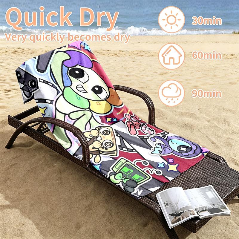 Dandys world Beach towels also serve as bath towels summer essential a musthave for the outdoors the beach and the pool