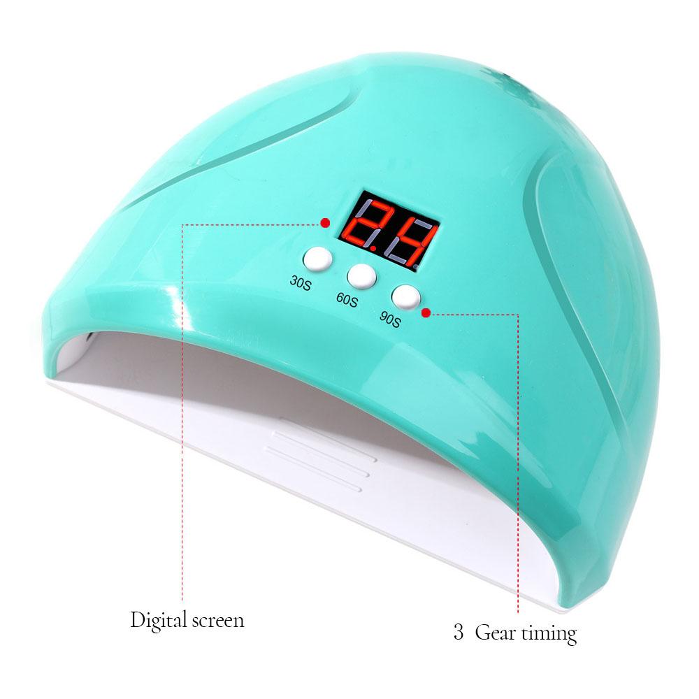 Mini1 USB 36W Macchina per fototerapia per unghie 12 LED UV Lampada di essiccazione per la polimerizzazione del gel Strumento professionale per manicure Attrezzatura per salone