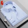 Men's Slim-Fit Wrinkle-Free Long-Sleeve Business Shirt