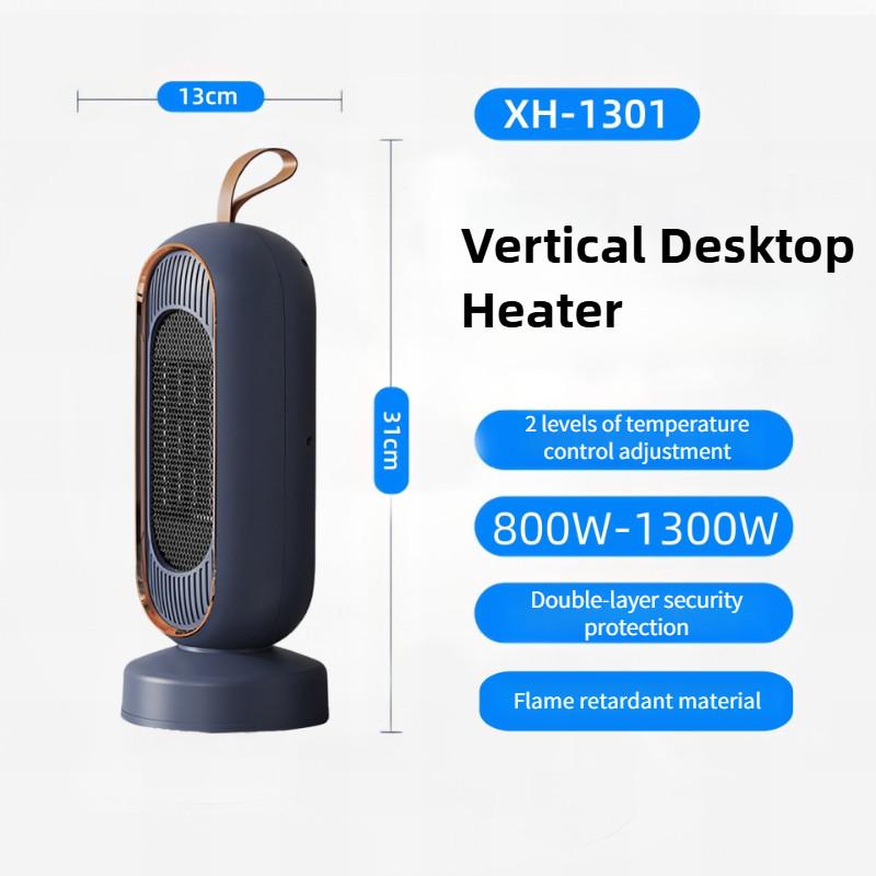 Intelligent Warm Air Blower High Power Household Electric Heater Winter Office Small Desktop Ceramic PTC Heating Fan
