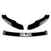 Front Bumper Lip Spoiler For Skoda Superb B8 2016-2018 Front Bumper Protector Lower Blade Splitter Car Styling