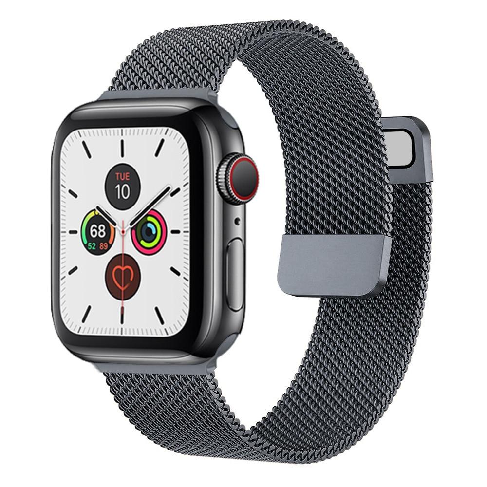 Anello milanese per cinturino apple watch 7 SE 6 44mm 40mm 45mm 41mm 38mm  42 Bracciale magnetico in acciaio inossidabile cinturino in metallo per iWatch  Applewatch serie 4 3 5 acquista in