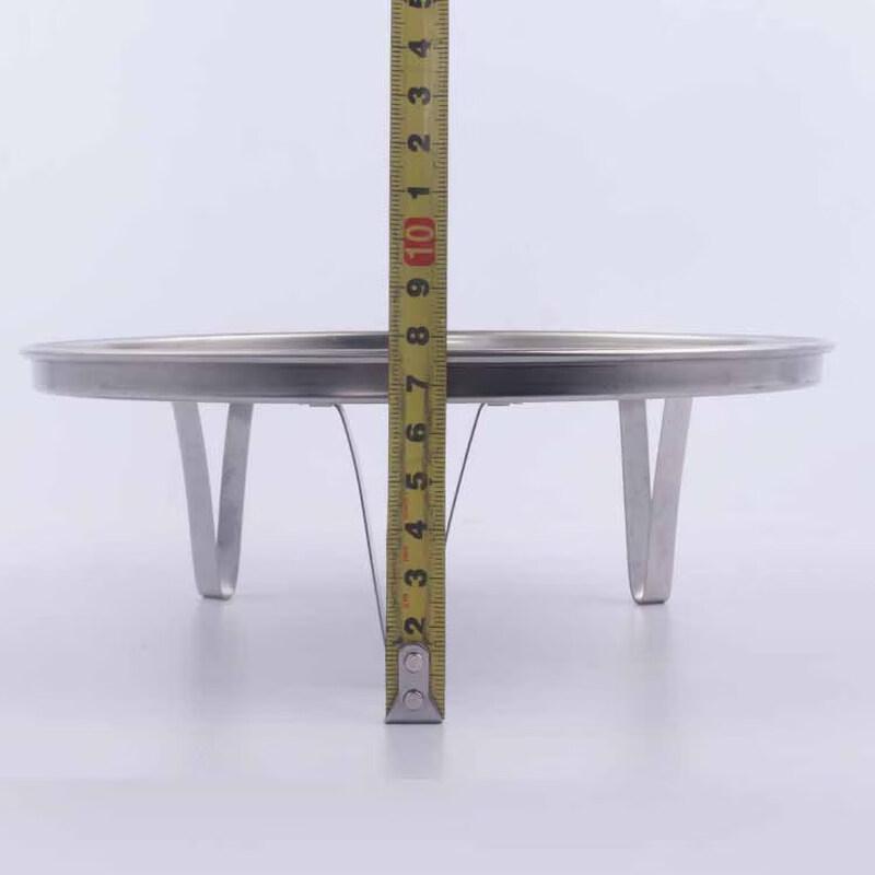 ZISIZ 30cm Low-Leg Steamer Rack for Pressure Cooker