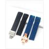 Non-Slip High Elasticity for Tissot T-Touch 21 20mm Black Orange T047 T013 T33 Special Interface Anti-Aging Silicone Watch Strap