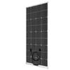 340W Highly Flexible Monocrystalline Solar Panel Tile Mono Panel Waterproof Camping 18V